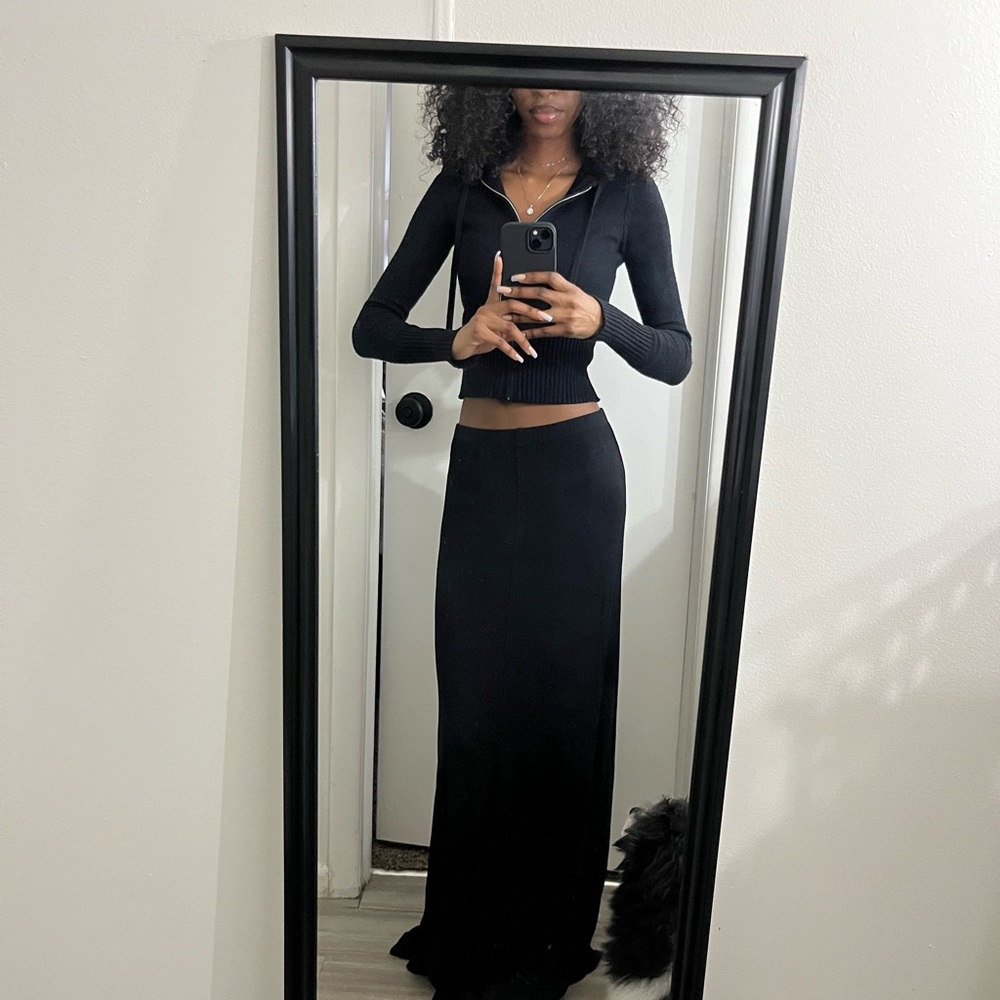 Black Maxi Skirt
